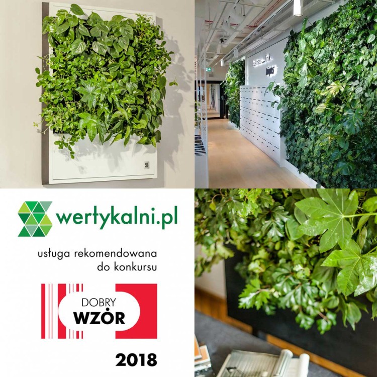 Dobry Wzór 2018 - Ogrody wertykalne 4Nature System 