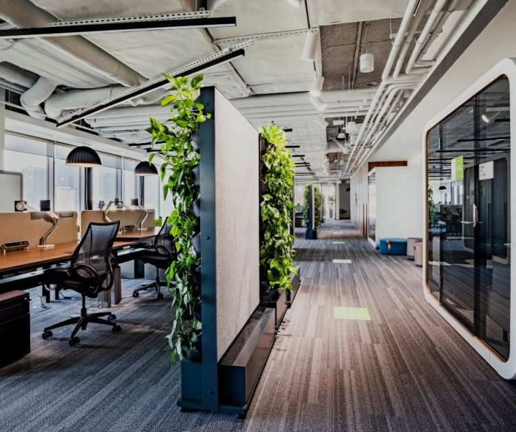 Zielone meble. Komfort dla pracownika, korzyści dla firmy.