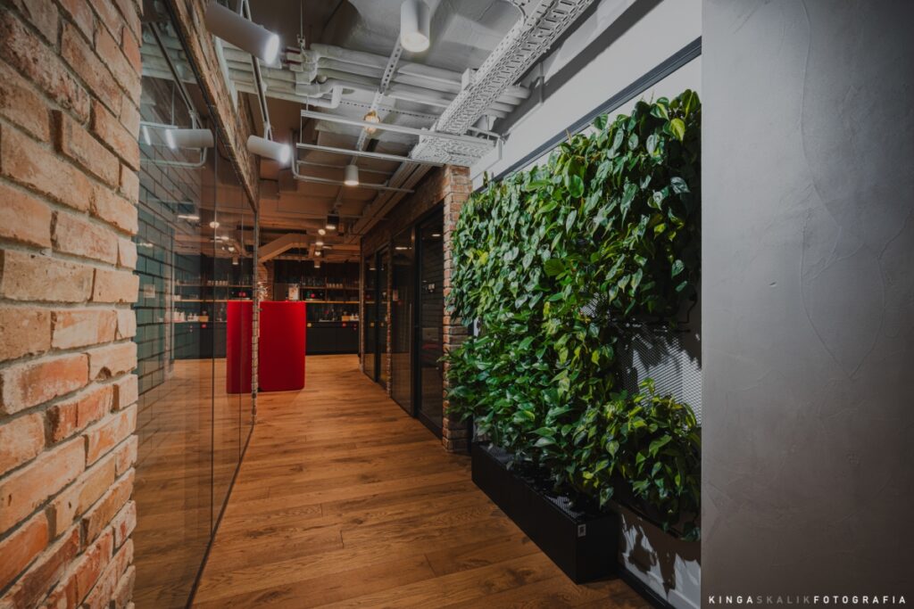 Ogród wertykalny 4Nature Wall oraz 4Nature Vitis