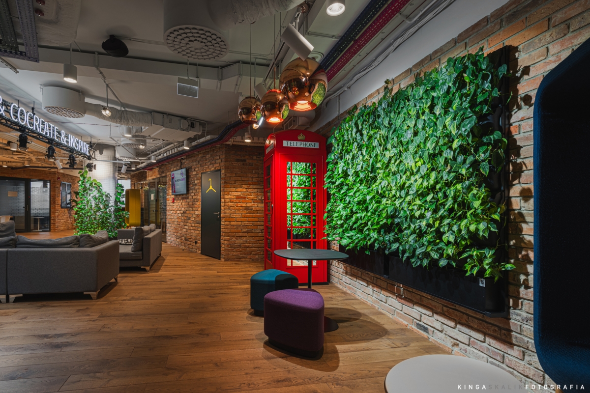 Ogród wertykalny 4Nature Wall oraz 4Nature Vitis