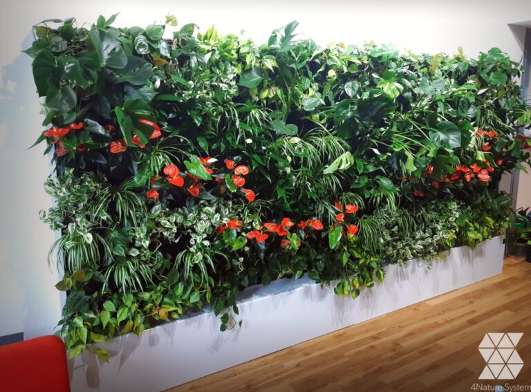 Ogród wertykalny we wnętrzu berlińskiej stacji radiowo-telewizyjnej