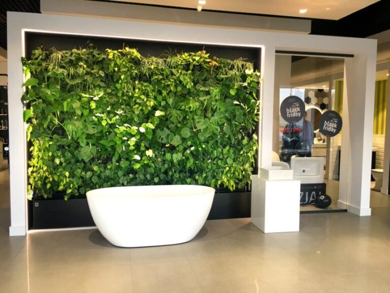 Pionowy ogród w BIMs PLUS Toruń