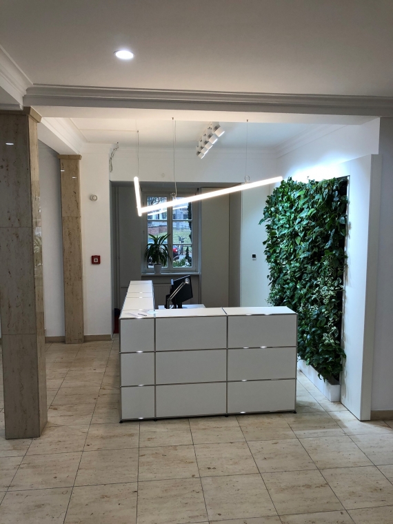 Ściana wertykalna w niemieckiej izbie przemysłowo-handlowej