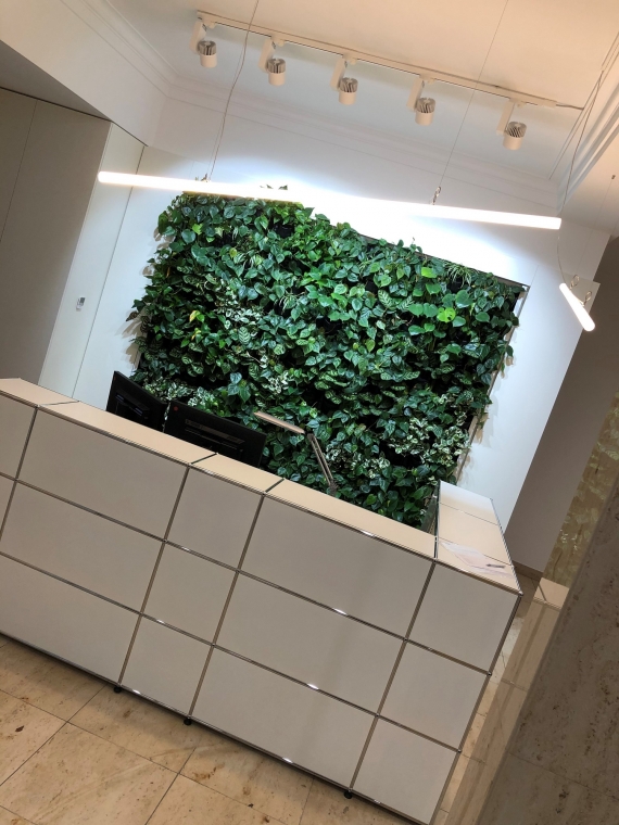 Ściana wertykalna w niemieckiej izbie przemysłowo-handlowej