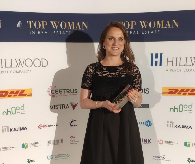 Monika Miksa laureatką prestiżowego Top Woman in Real Estate