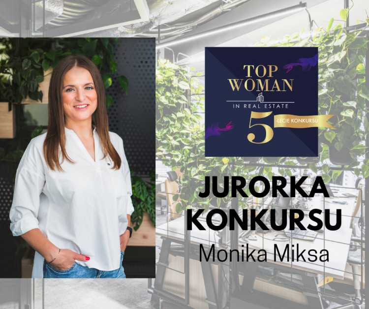 Monika Miksa w jury konkursu Top Woman in Real Estate